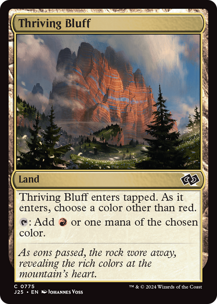 Thriving Bluff [Foundations Jumpstart] | Jomio and Rueliete's Cards and Comics