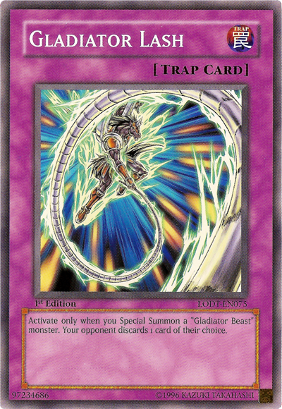 Gladiator Lash [LODT-EN075] Common | Jomio and Rueliete's Cards and Comics
