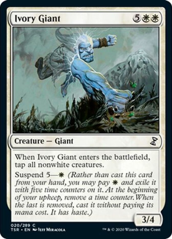 Ivory Giant [Time Spiral Remastered] | Jomio and Rueliete's Cards and Comics