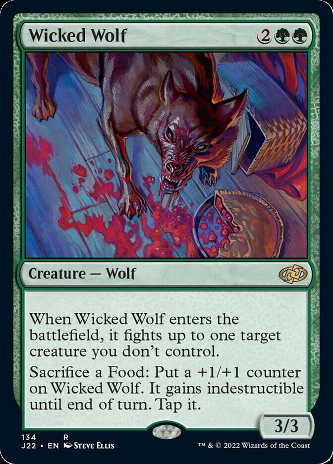 Wicked Wolf [Jumpstart 2022] | Jomio and Rueliete's Cards and Comics