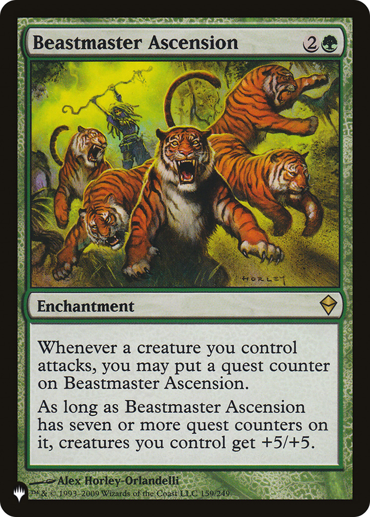Beastmaster Ascension (ZEN) [The List] | Jomio and Rueliete's Cards and Comics