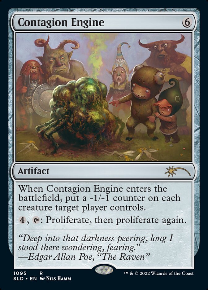 Contagion Engine [Secret Lair Drop Series] | Jomio and Rueliete's Cards and Comics