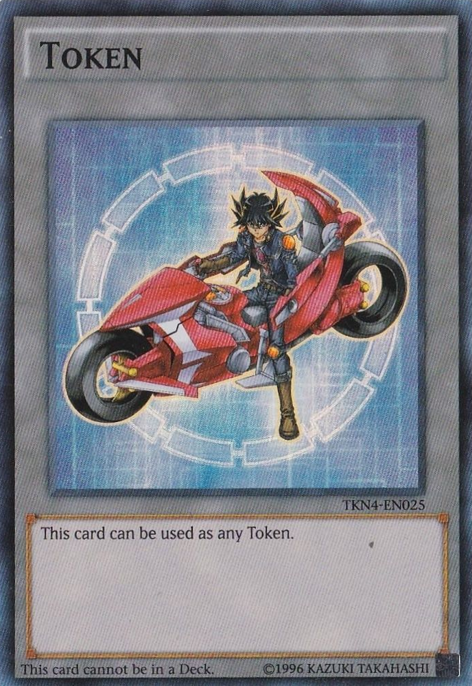 Token (Yusei Fudo) [TKN4-EN025] Super Rare | Jomio and Rueliete's Cards and Comics