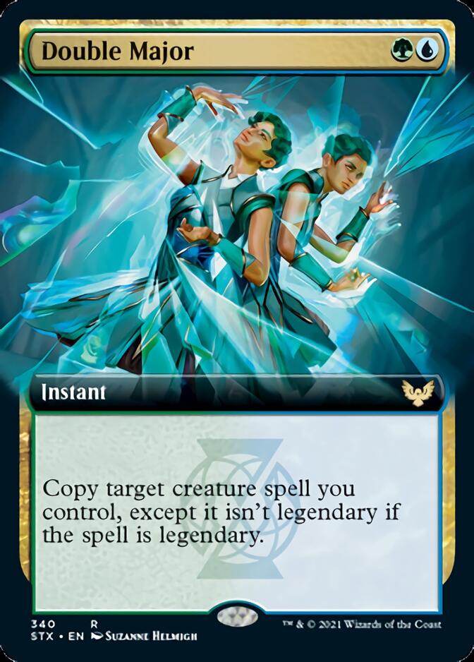 Double Major (Extended Art) [Strixhaven: School of Mages] | Jomio and Rueliete's Cards and Comics