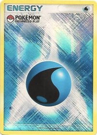 Water Energy (2009 Unnumbered POP Promo) [League & Championship Cards] | Jomio and Rueliete's Cards and Comics