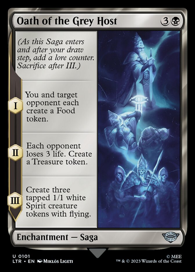 Oath of the Grey Host [The Lord of the Rings: Tales of Middle-Earth] | Jomio and Rueliete's Cards and Comics