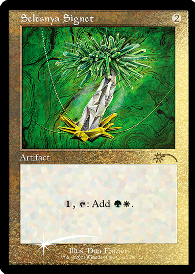 Selesnya Signet (Retro) (Foil Etched) [Secret Lair Drop Series] | Jomio and Rueliete's Cards and Comics