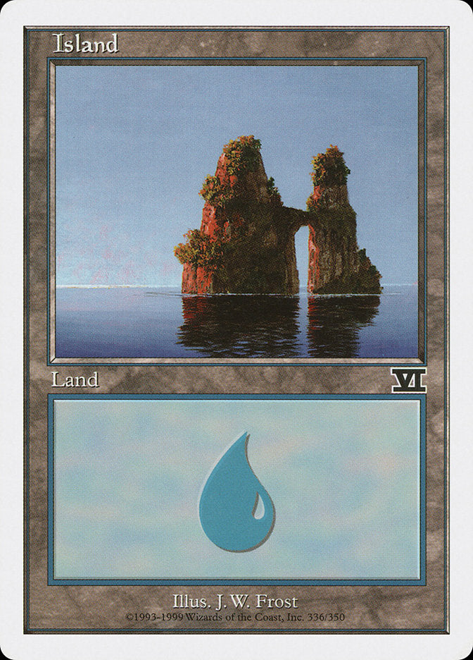 Island (336) [Classic Sixth Edition] | Jomio and Rueliete's Cards and Comics