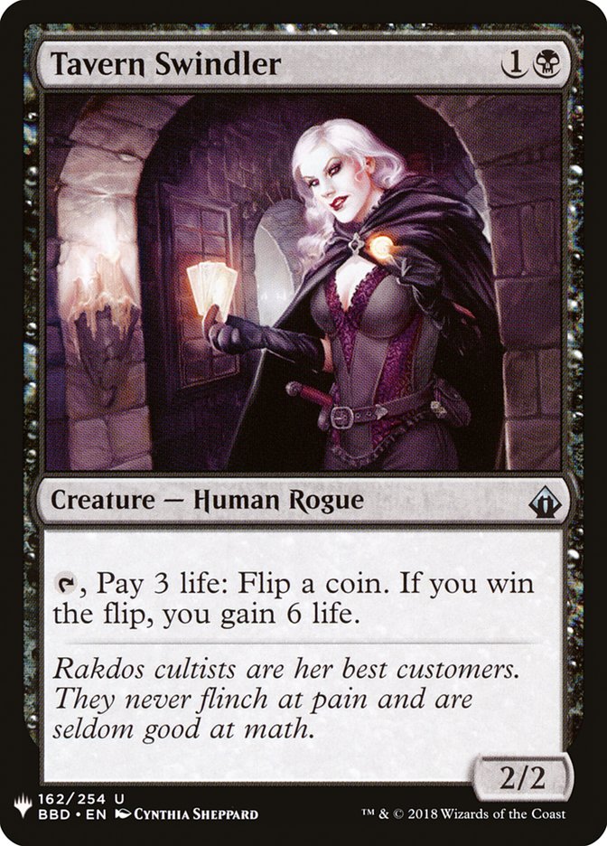 Tavern Swindler [Mystery Booster] | Jomio and Rueliete's Cards and Comics