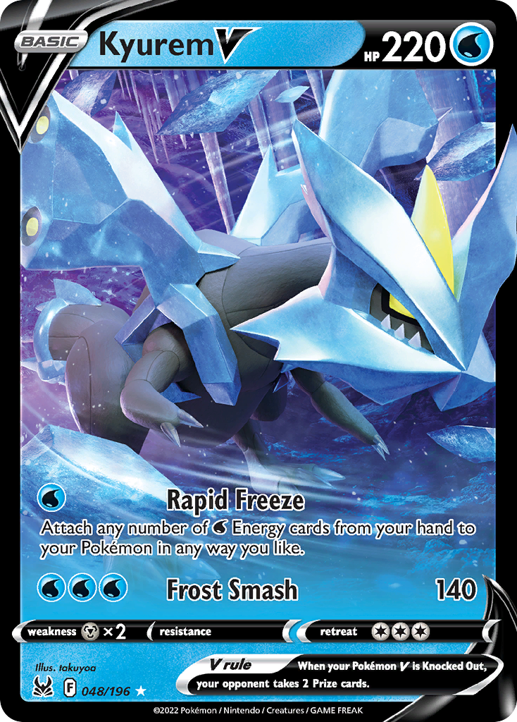 Kyurem V (048/196) (Jumbo Card) [Sword & Shield: Lost Origin] | Jomio and Rueliete's Cards and Comics
