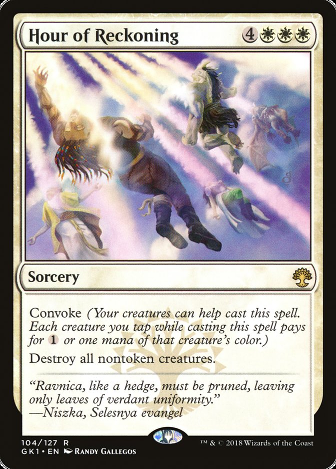 Hour of Reckoning [Guilds of Ravnica Guild Kit] | Jomio and Rueliete's Cards and Comics
