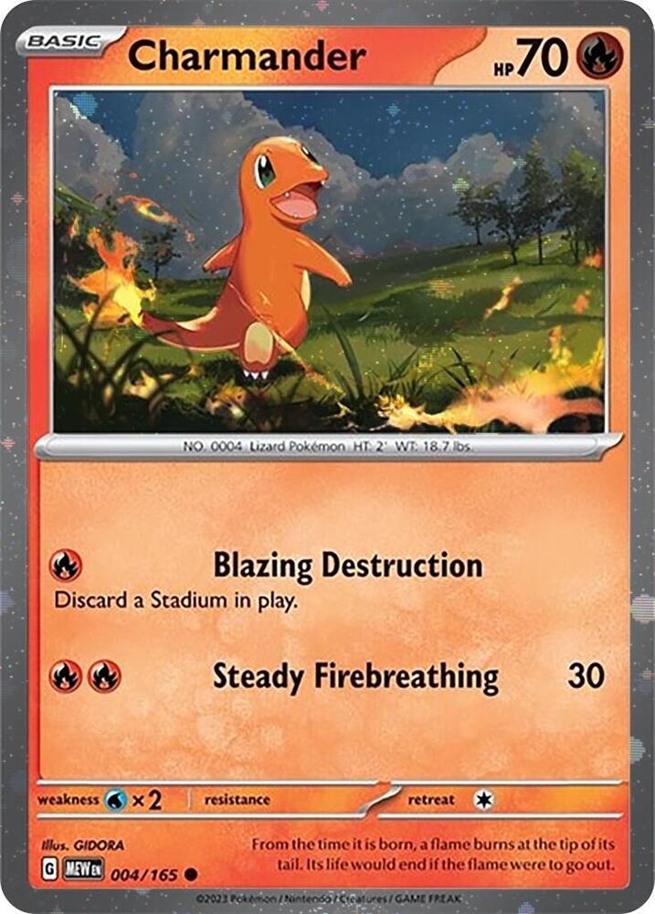 Charmander (004) (Cosmos Holo) [Scarlet & Violet: Black Star Promos] | Jomio and Rueliete's Cards and Comics