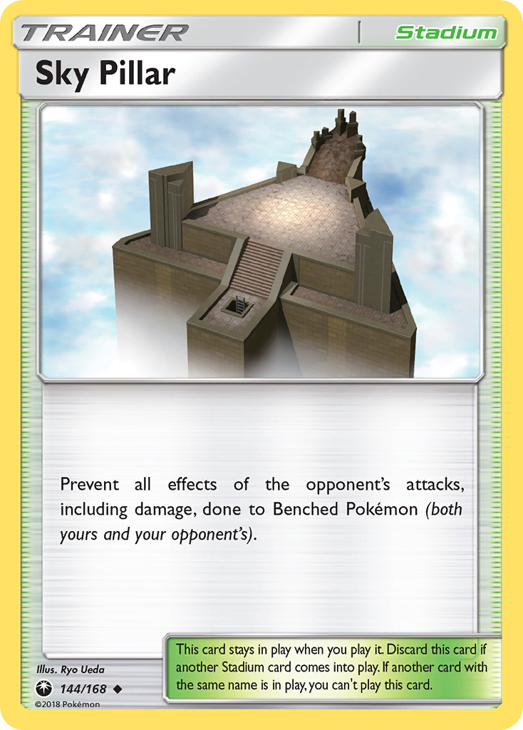 Sky Pillar (144/168) [Sun & Moon: Celestial Storm] | Jomio and Rueliete's Cards and Comics