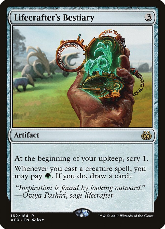 Lifecrafter's Bestiary [Aether Revolt] | Jomio and Rueliete's Cards and Comics