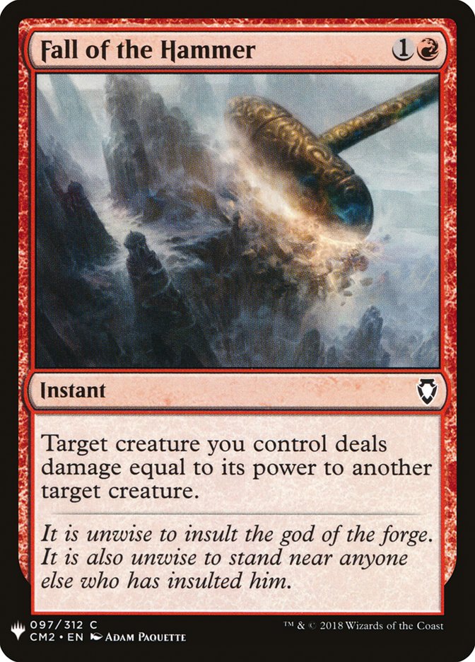 Fall of the Hammer [Mystery Booster] | Jomio and Rueliete's Cards and Comics