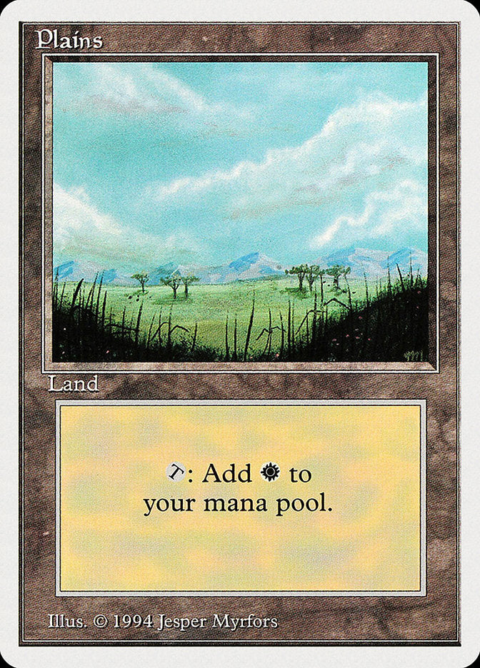 Plains (293) [Summer Magic / Edgar] | Jomio and Rueliete's Cards and Comics