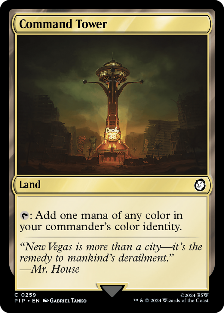 Command Tower [Fallout] | Jomio and Rueliete's Cards and Comics