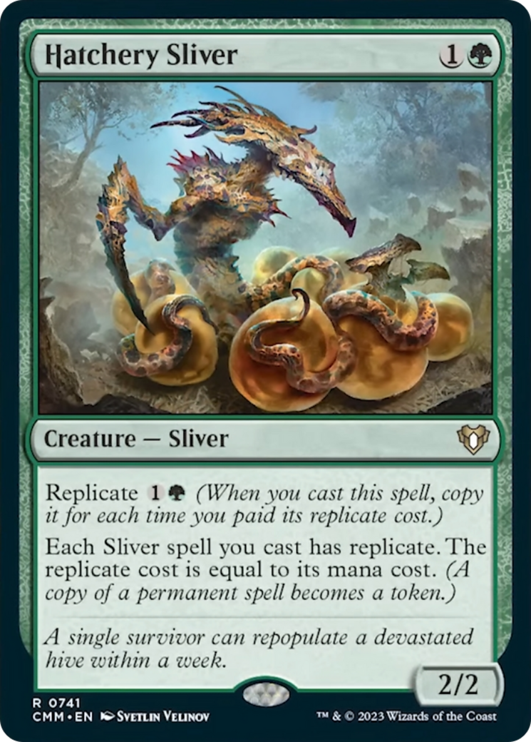 Hatchery Sliver [Commander Masters] | Jomio and Rueliete's Cards and Comics