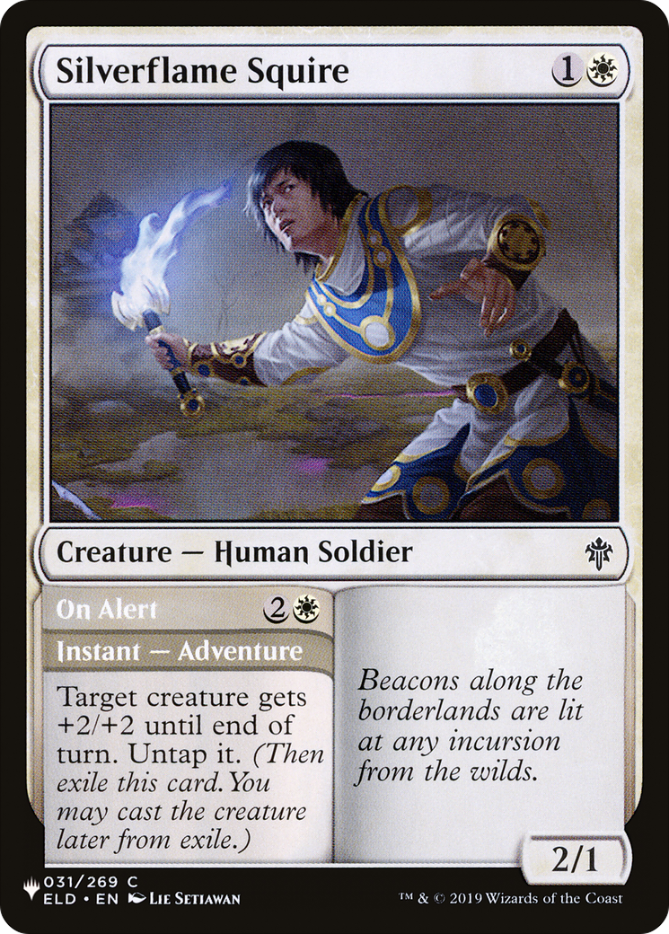 Silverflame Squire [The List] | Jomio and Rueliete's Cards and Comics