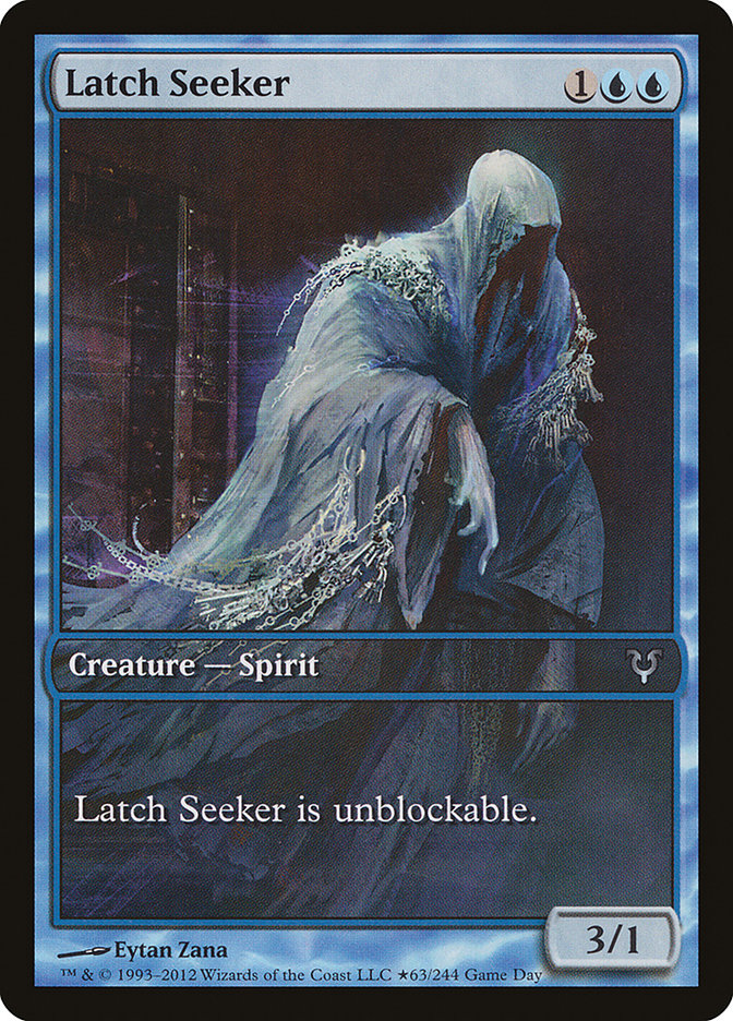Latch Seeker (Game Day) [Avacyn Restored Promos] | Jomio and Rueliete's Cards and Comics