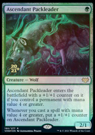Ascendant Packleader [Innistrad: Crimson Vow Prerelease Promos] | Jomio and Rueliete's Cards and Comics