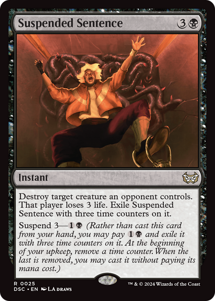 Suspended Sentence [Duskmourn: House of Horror Commander] | Jomio and Rueliete's Cards and Comics