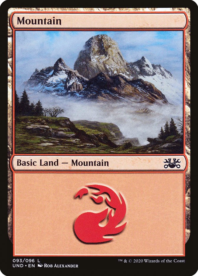 Mountain (93) [Unsanctioned] | Jomio and Rueliete's Cards and Comics
