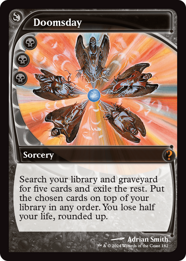 Doomsday (Future Sight) [Mystery Booster 2] | Jomio and Rueliete's Cards and Comics