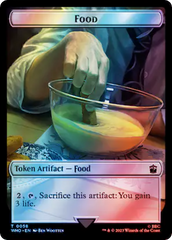 Alien Angel // Food (0058) Double-Sided Token (Surge Foil) [Doctor Who Tokens] | Jomio and Rueliete's Cards and Comics