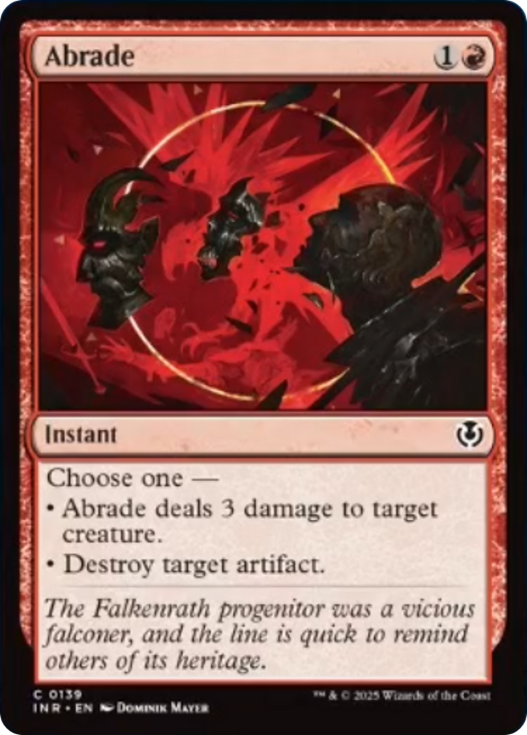 Abrade [Innistrad Remastered] | Jomio and Rueliete's Cards and Comics