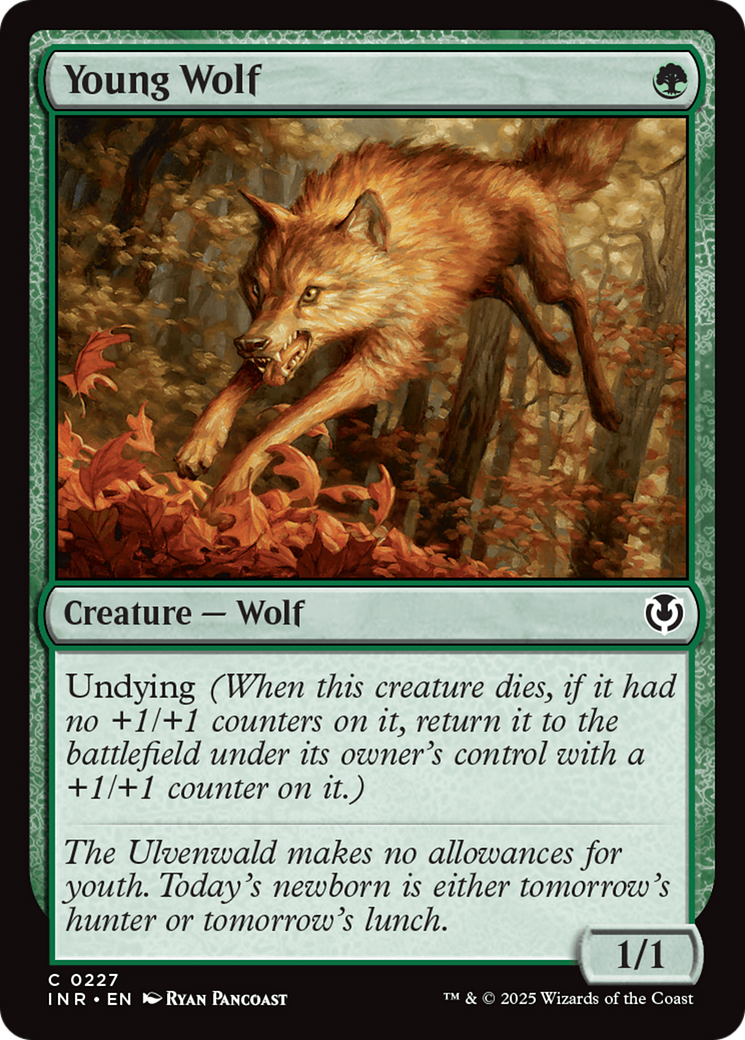 Young Wolf [Innistrad Remastered] | Jomio and Rueliete's Cards and Comics