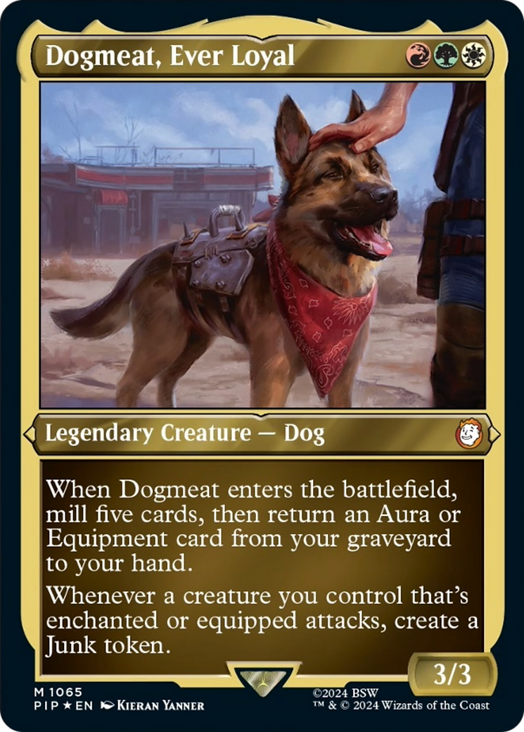 Dogmeat, Ever Loyal (Display Commander) [Fallout] | Jomio and Rueliete's Cards and Comics