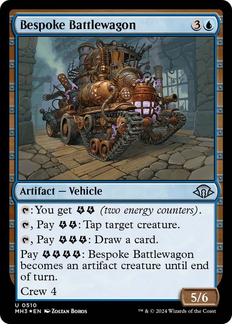 Bespoke Battlewagon (Ripple Foil) [Modern Horizons 3] | Jomio and Rueliete's Cards and Comics