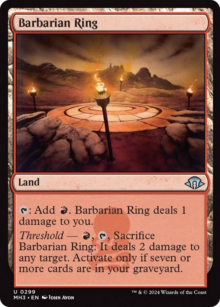 Barbarian Ring [Modern Horizons 3] | Jomio and Rueliete's Cards and Comics