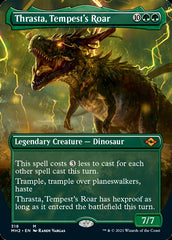 Thrasta, Tempest's Roar (Borderless Alternate Art) [Modern Horizons 2] | Jomio and Rueliete's Cards and Comics