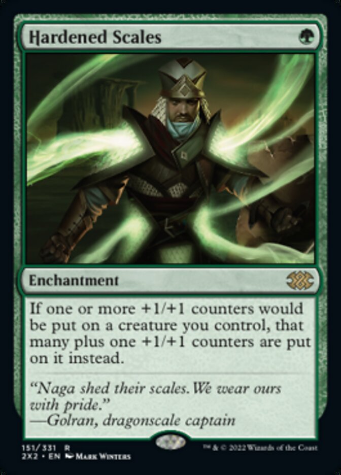 Hardened Scales [Double Masters 2022] | Jomio and Rueliete's Cards and Comics