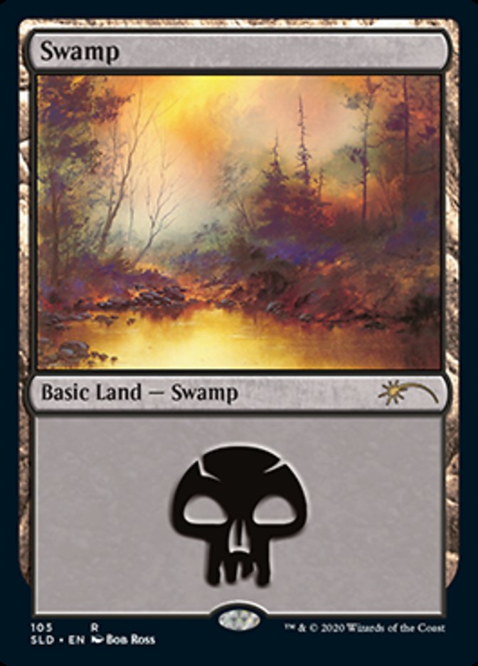Swamp (105) [Secret Lair Drop Series] | Jomio and Rueliete's Cards and Comics