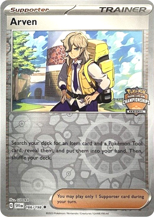 Arven (166/198) (Regional Championships) [League & Championship Cards] | Jomio and Rueliete's Cards and Comics