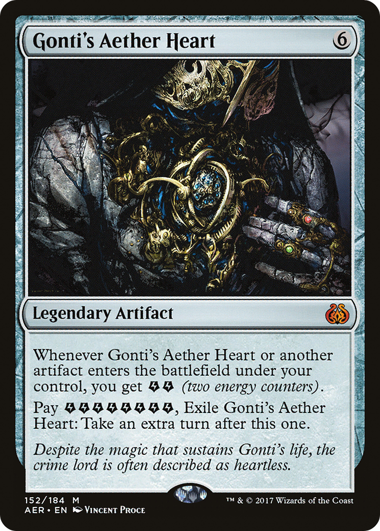 Gonti's Aether Heart (Ripple Foil) [Modern Horizons 3 Commander] | Jomio and Rueliete's Cards and Comics