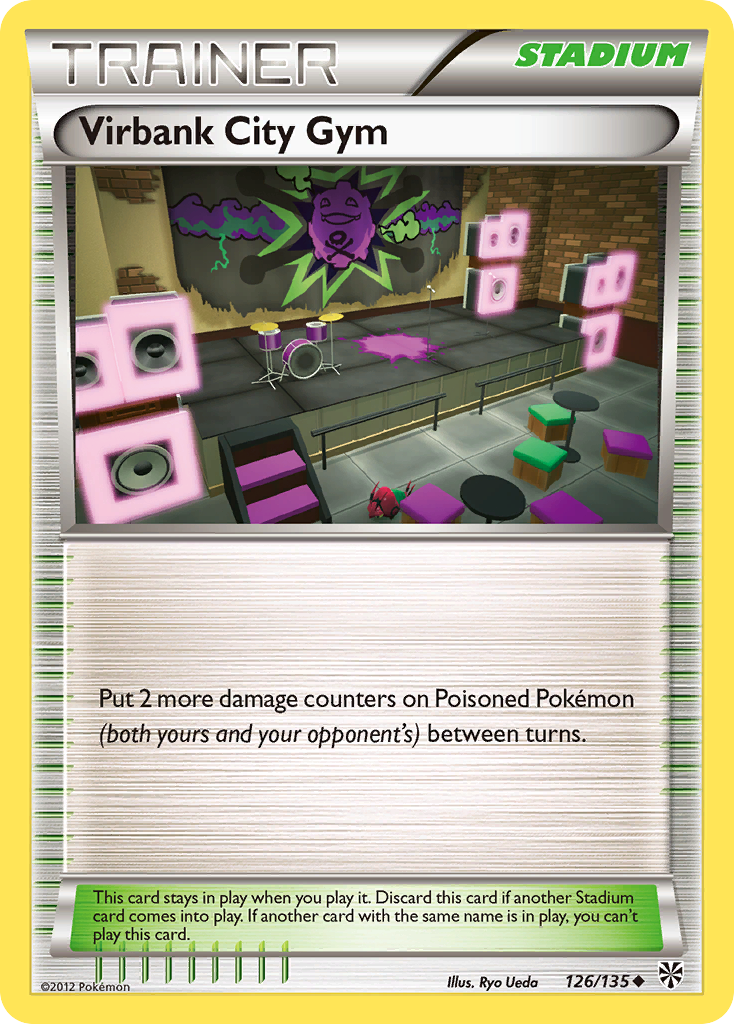 Virbank City Gym (126/135) [Black & White: Plasma Storm] | Jomio and Rueliete's Cards and Comics