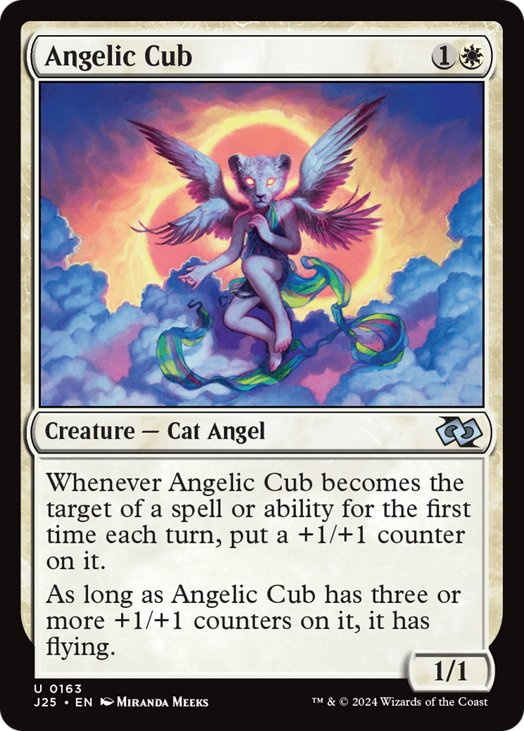 Angelic Cub [Foundations Jumpstart] | Jomio and Rueliete's Cards and Comics