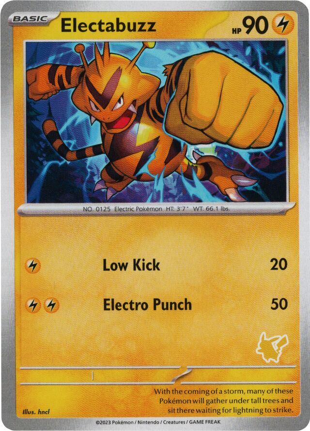 Electabuzz [My First Battle] | Jomio and Rueliete's Cards and Comics