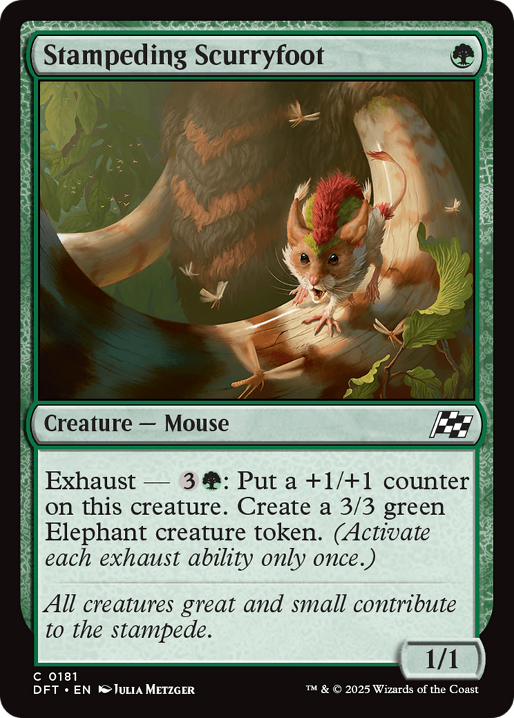 Stampeding Scurryfoot [Aetherdrift] | Jomio and Rueliete's Cards and Comics