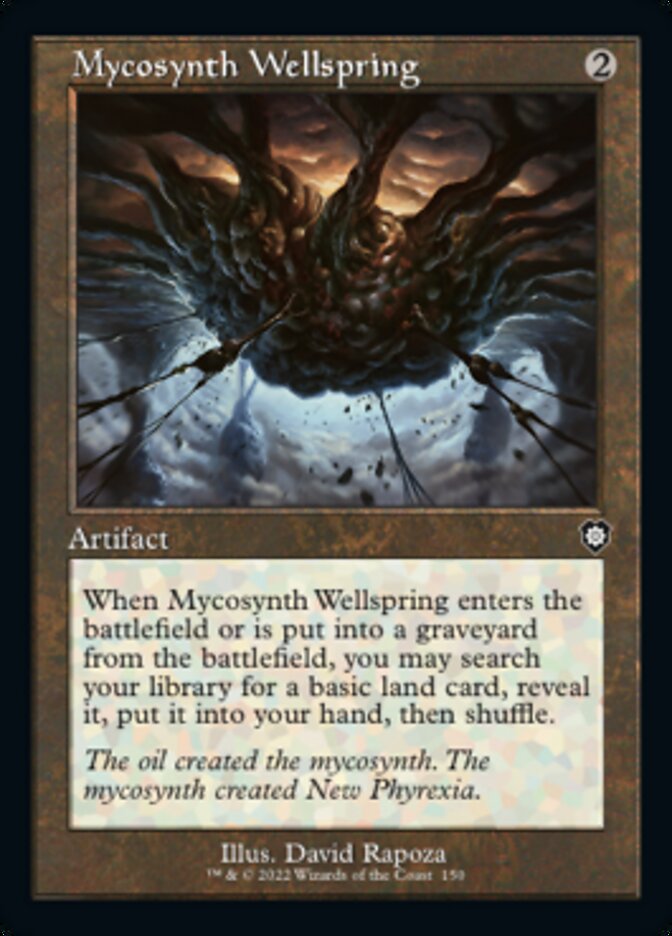 Mycosynth Wellspring (Retro) [The Brothers' War Commander] | Jomio and Rueliete's Cards and Comics