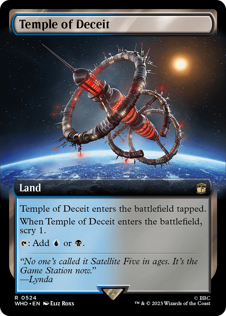 Temple of Deceit (Extended Art) [Doctor Who] | Jomio and Rueliete's Cards and Comics