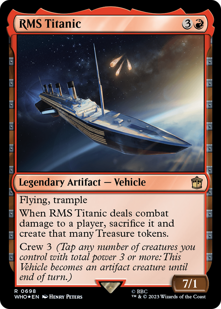 RMS Titanic (Surge Foil) [Doctor Who] | Jomio and Rueliete's Cards and Comics