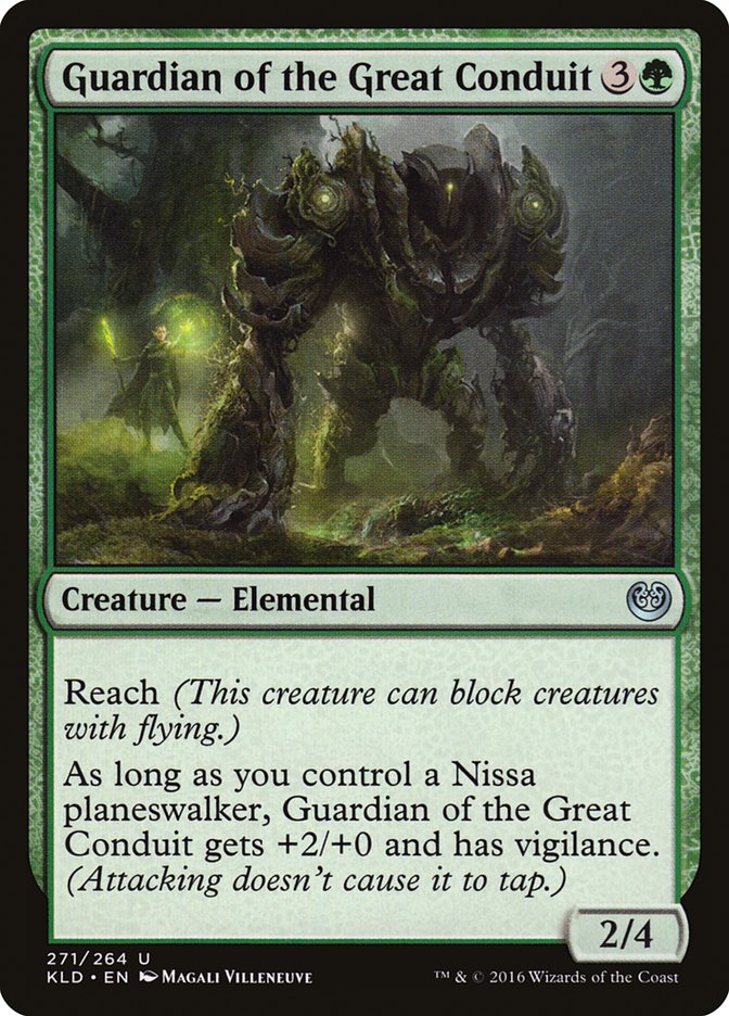 Guardian of the Great Conduit [Kaladesh] | Jomio and Rueliete's Cards and Comics