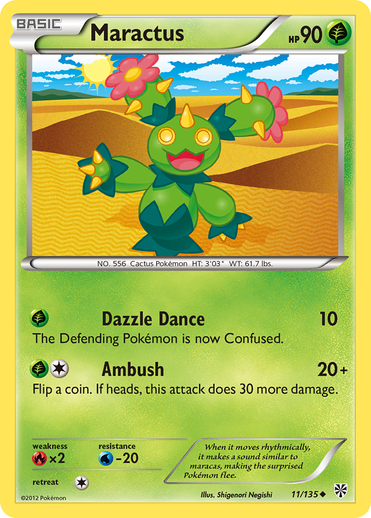 Maractus (11/135) [Black & White: Plasma Storm] | Jomio and Rueliete's Cards and Comics