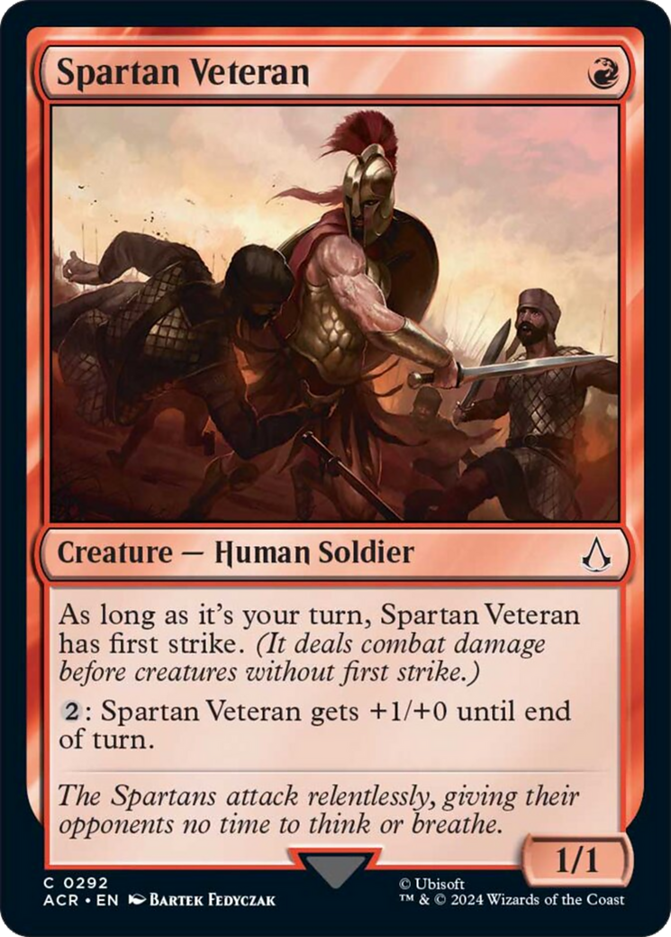 Spartan Veteran [Assassin's Creed] | Jomio and Rueliete's Cards and Comics