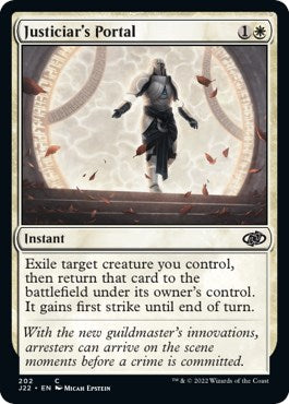 Justiciar's Portal [Jumpstart 2022] | Jomio and Rueliete's Cards and Comics